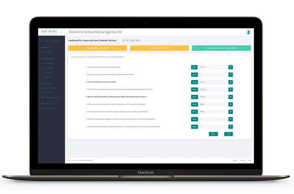 HMRC VAT submission tool