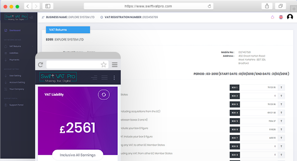 Digital VAT software