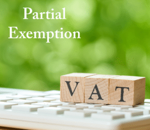 Partially exemption VAT