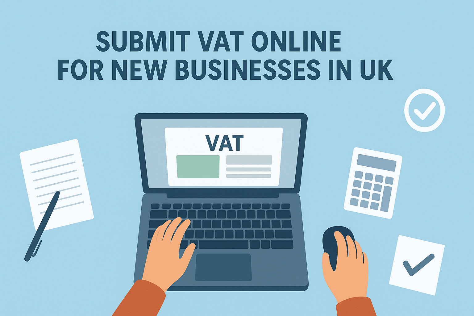 Submit VAT online for new businesses